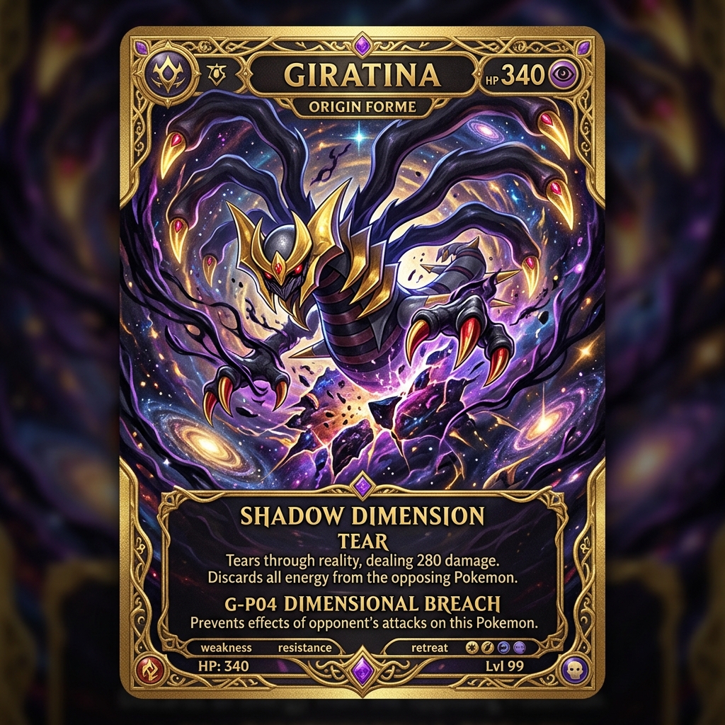 Giratina V Alternate Art (Lost Origin)